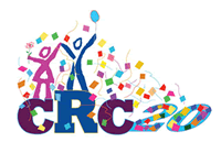 Logo du CRC pour les 20 ans de la CIDE