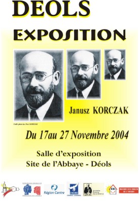 Affiche de l'exposition Korczak à Déols nov. 2004