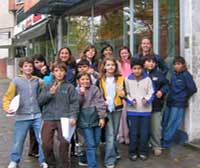 Photo des jeunes journalistes argentins