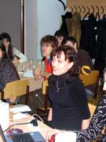 Anya présentant l'activité Korczak à Koursk